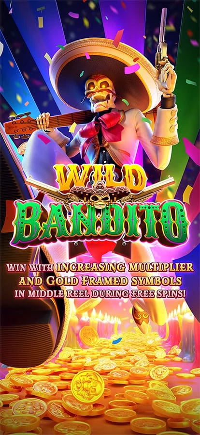 PHPARK Wild Bandito: PG Soft Mexican Skeleton Slot PH Featured Graphic