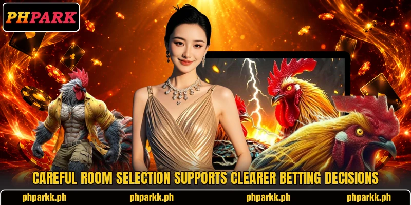 Careful room selection supports clearer betting decisions Careful room selection supports clearer betting decisions