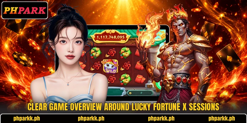 Clear game overview around Lucky Fortune X sessions