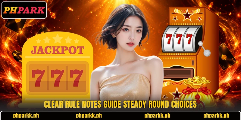 Clear rule notes guide steady round choices Clear rule notes guide steady round choices