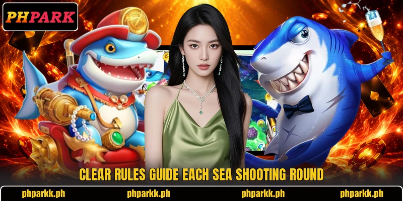 Clear rules guide each sea shooting round