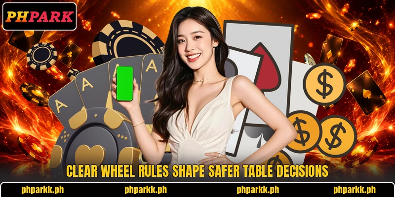 Clear wheel rules shape safer table decisions Clear wheel rules shape safer table decisions
