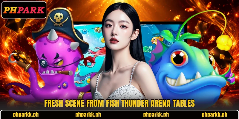 Fresh scene from Fish Thunder Arena tables