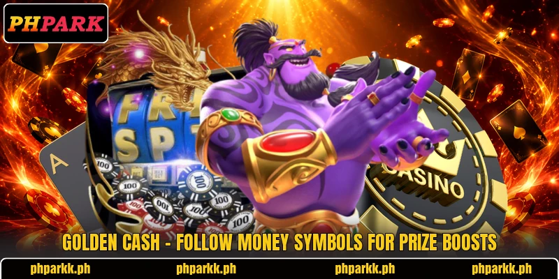 Golden Cash - Follow Money Symbols For Prize Boosts