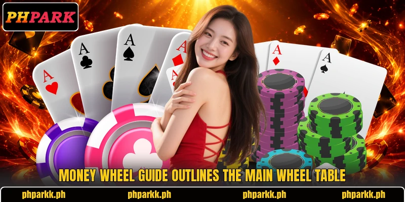 Money wheel guide outlines the main wheel table Money wheel guide outlines the main wheel table
