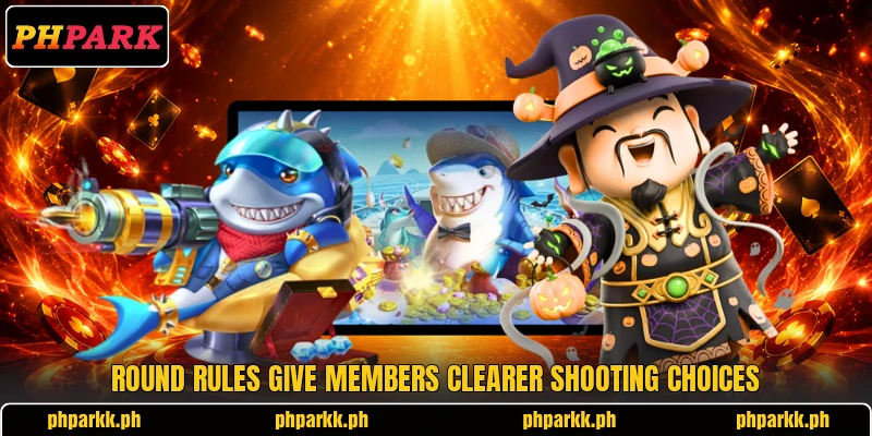 Round rules give members clearer shooting choices Round rules give members clearer shooting choices