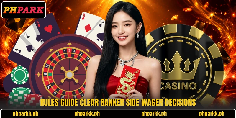 Rules guide clear banker side wager decisions Rules guide clear banker side wager decisions