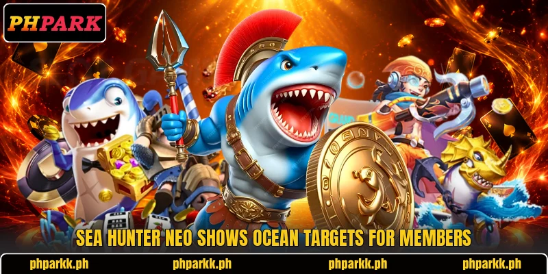 Sea Hunter Neo shows ocean targets for members