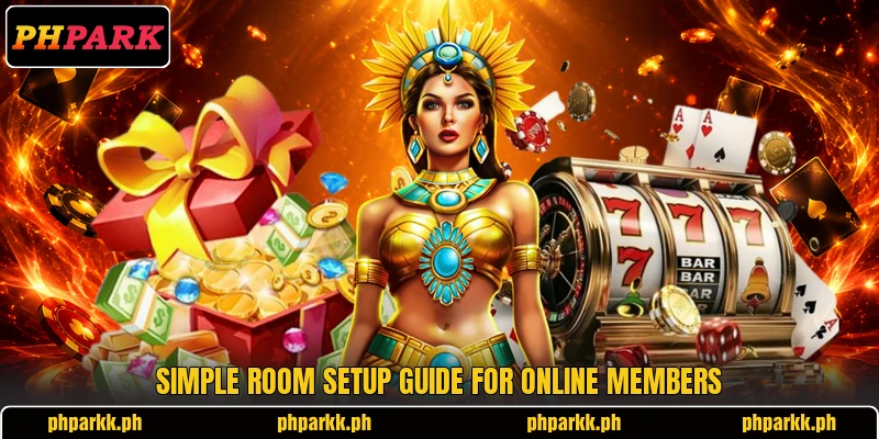 Simple room setup guide for online members